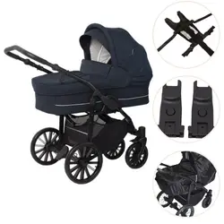 Nordic Lux inkl. regnslag og kopholder - Dusty navy