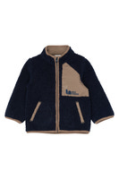 The New Siblings Stormy Uni Teddy Jakke - Navy Blazer