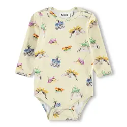 Foss Langærmet Body - Floral Fun Baby - 68