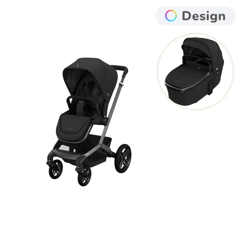 Maxi-Cosi Fame Kombivogn - Twillic Black