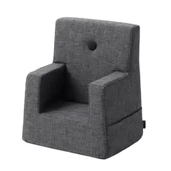 by KlipKlap Lænestol - Kids Chair - 50x43x33 cm - Blue Grey w. G