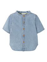 Hans Denim Skjorte - Light Blue Denim