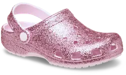Classic Chunky Glitter Clog T - Pink Milk - 25/26