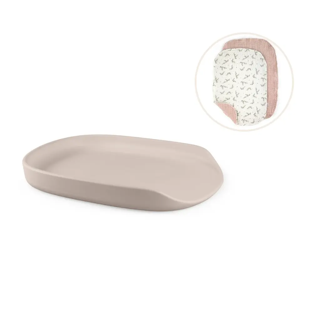 Puslepude Pur inkl. pusleunderlag - Rosa