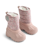 Winty Vinterstøvle - Rose powder flowers