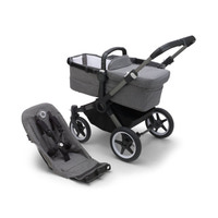 Donkey 5 base - grey melange på graphite stel