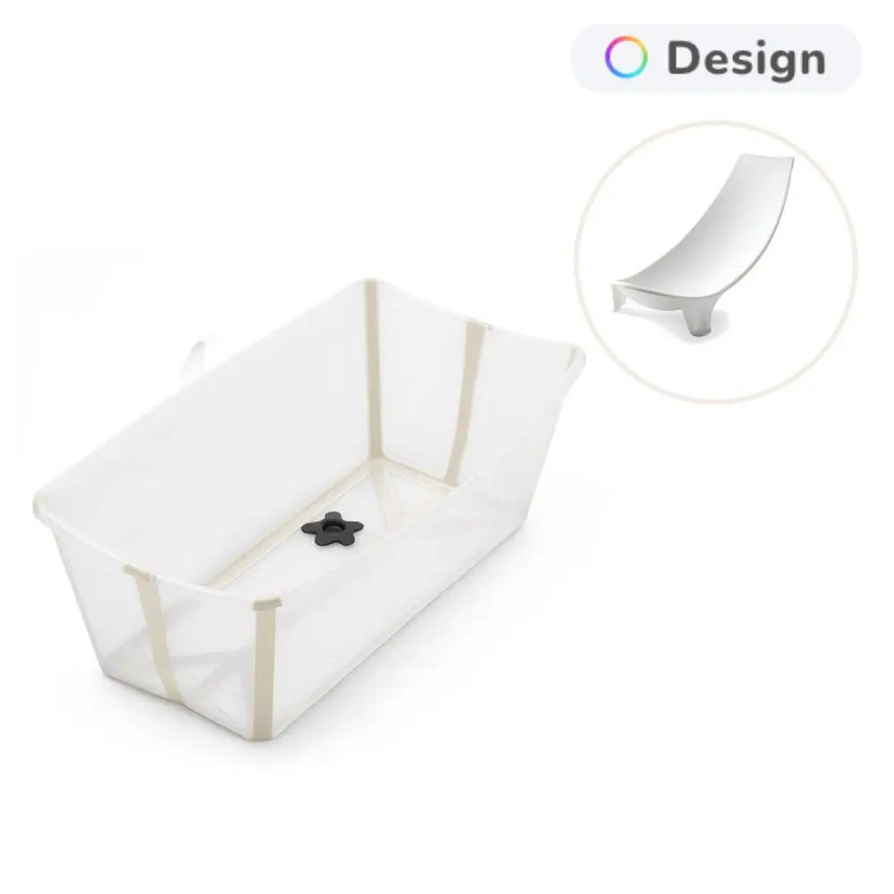 Stokke Flexi Bath XL inkl. Newborn Support - Sandy Beige