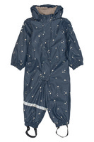 Mikk-Line Regndragt M. Fleece - Star Sky 