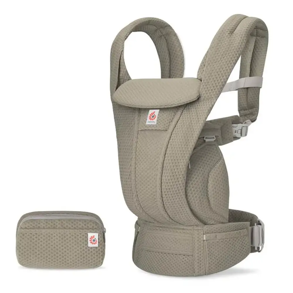 product-Bæresele, Omni  deluxe, Mesh Soft Olive