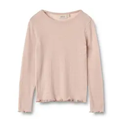 Alli Uld T-shirt Langærmet - Pale lilac - 3 ÅR