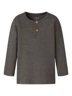 Name It Bluse - Noos - Rib - NmmKab - Delicioso Melange