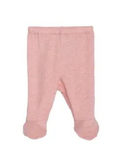 Nyfødt Buks m. Fødder - Pink - 62 CM