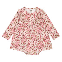 Müsli Bouquet Bodykjole Med Flæse - Oak/Blush/Baroque Rose