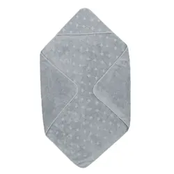 Baby Håndklæde, 100x100 cm - Jasmin blue