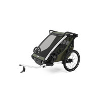 Thule Chariot Lite Double - Cykelvogn - Vintage Green