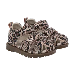 En Fant Sandaler - Sepia Rose m. Leopard