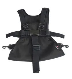 BabyDan Barnevognssele - DeLuxe Harness - Sort