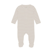 Romper LS m. Fødder Rib - 5803