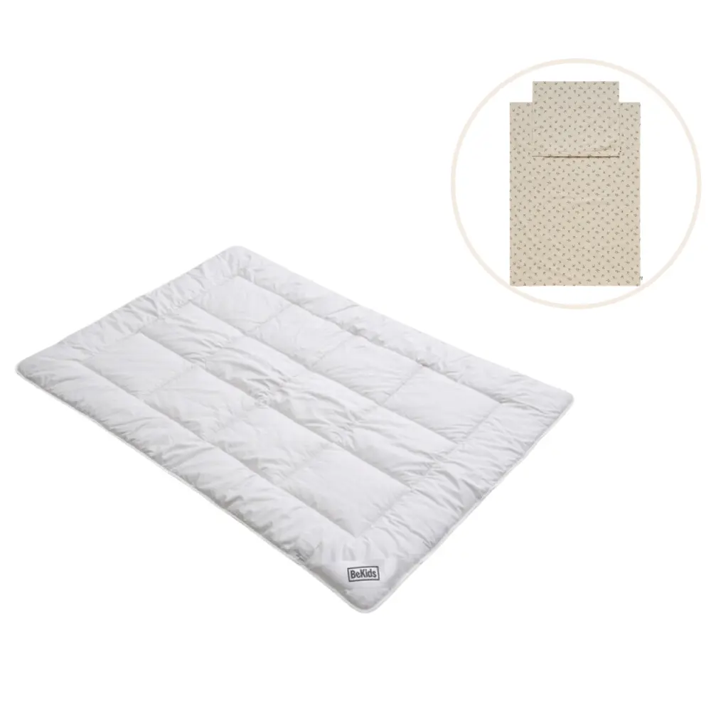 Baby ulddyne med sengetøj - Elefant