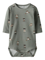 Tusher Langærmet Body - Shadow