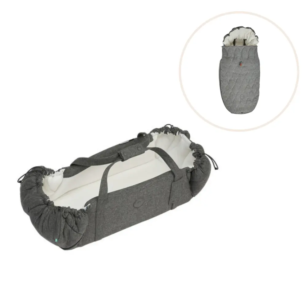 SleepCarrier X og Kørepose - Stormy Grey