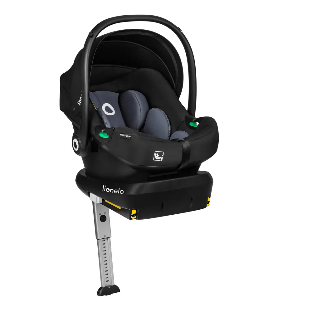 Lionelo Astrid i-Size Autostol - Black Grey
