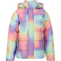 Zig Zag Mio Printet Puffer Jakke - Sweet Lilac