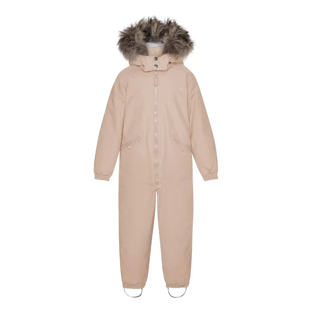 Flyverdragt w/fur - Mahogany rose - 3 ÅR