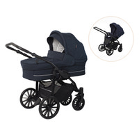 Nordic lux inkl. klapvognssæde - Dusty navy