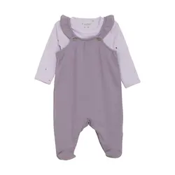 Sæt m. Body og Sweat Romper - 6810 - 56