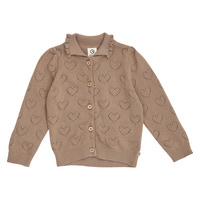 Müsli Strikket Cardigan - Walnut