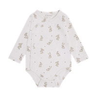 Fixoni Langærmet Wrap Body - Pale Lilac