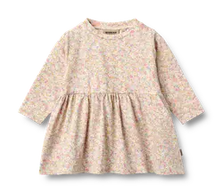 Sessa Jersey Kjole - Blush Flower Meadow - 68