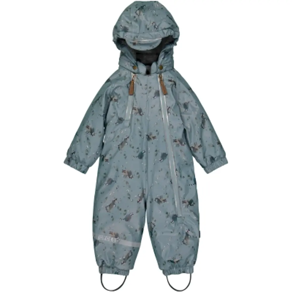PU Flyverdragt 2 Zip Recycled - AOP - LEAD - 98