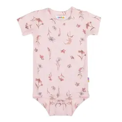 Joha Body k/æ - Bambus - Lyserød m. Blomster