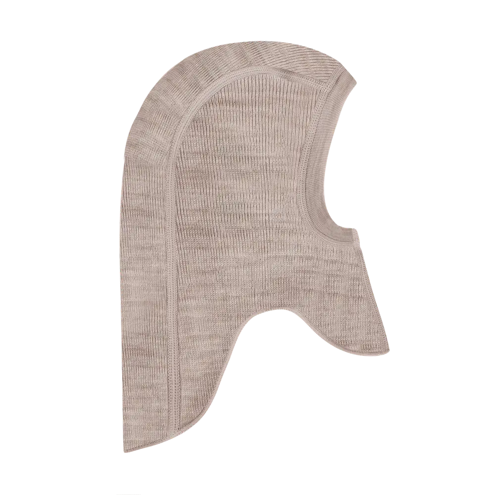 BeKids Uld Elefanthue - Mocha Meringue Melange - 70