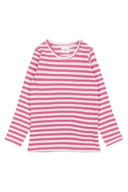 The New Siblings Bluse - Rib - TnstFro - Ibis Rose Striped