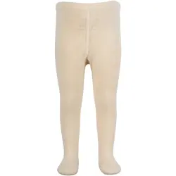 Minipop Strømpebukser Råhvid Bambus - Str.    5-6y 110/116cm