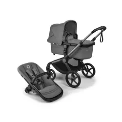Fox 5 Renew complete inkl. Giraffe bouncer - moon grey/tornado grey