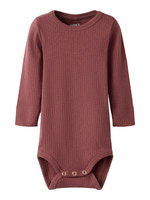Ofulla Langærmet Body - Rose Brown