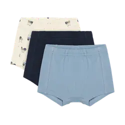 Boxershorts - 3 pak - Faded Denim - 80