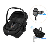 Maxi-Cosi Coral Slide Pro Autostol Inkl. Familyfix Slide Pro Base - Onyx Black