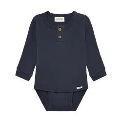 Langærmet Rib Body - Odyssey Gray - 50