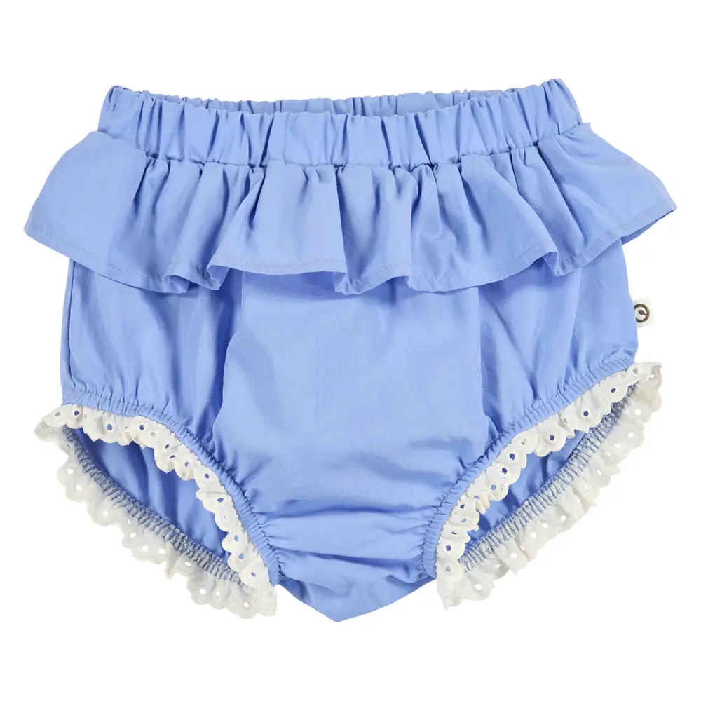 Müsli Poplin Flæse Bloomers Shell blue 68/74