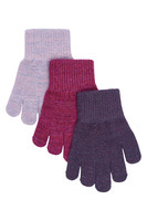 Mikk-Line Magic Handsker 3-Pak - Plum Perfect-Catawaba Grape-Purple Sage