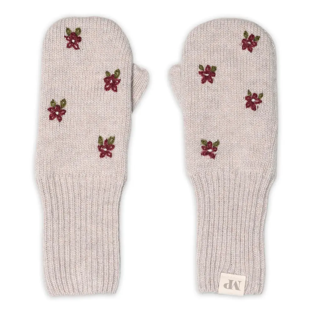 product-Uppsala Handsker - Beige Melange - 1-2 ÅR
