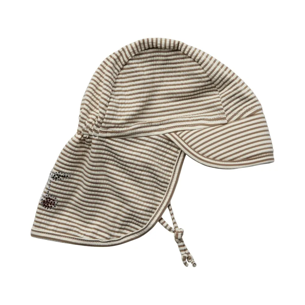 Sofie Schnoor Badehat - SisiKB - UV50+ - Warm Stone Stripe