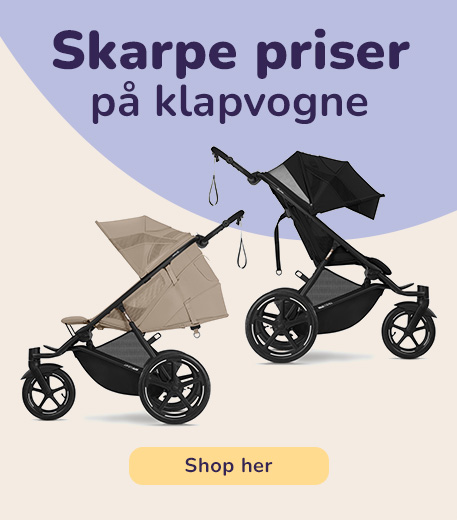 Skarpe priser på klapvogne