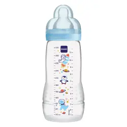 MAM Easy Active Baby Bottle 330ml BLUE billede