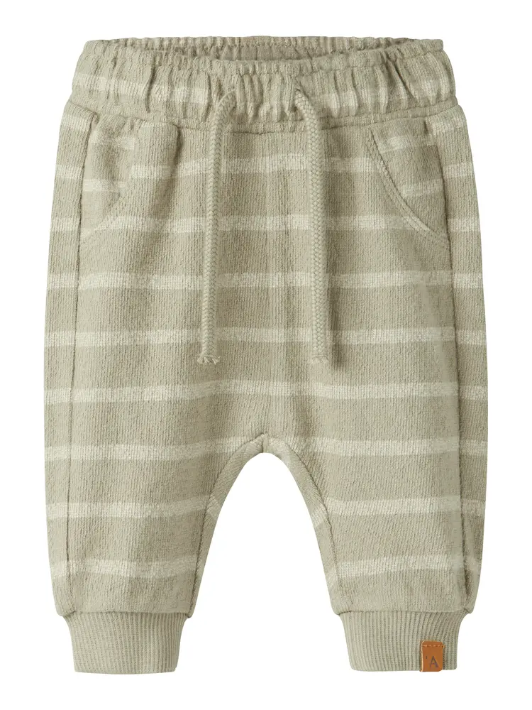 Lil' Atelier Oby Bukser - Moss Gray - 62